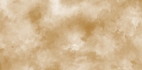 Old parchment paper of brown grunge texture, Grunge and smooth paper texture of brown surface, light brown grunge velvety texture with brown color and grainy stains.