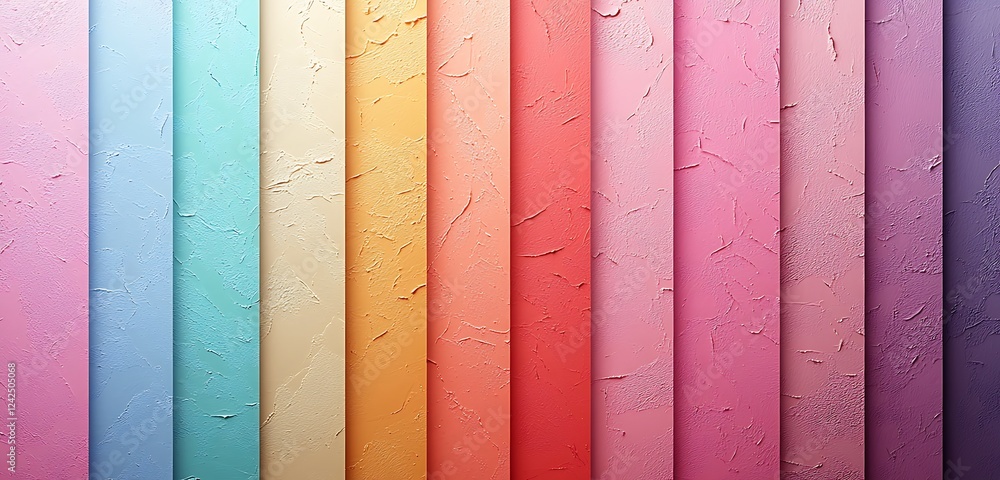 Aufkleber immerse yourself in a world of soft color transitions with a 4k beautiful grainy gradient background