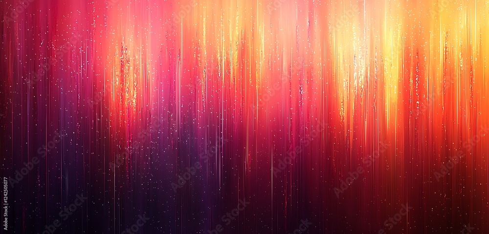 Poster immerse yourself in a vibrant color gradient background, where abstract orange grain gradation meets
