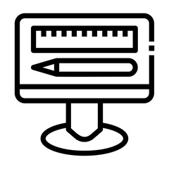 design tool Line Icon