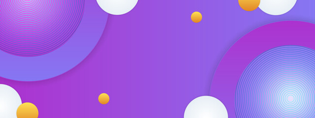 Purple gradient geometric background for presentations, modern artwork, or design projects with sleek abstract elements