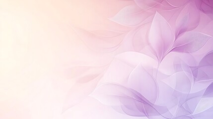Obraz premium Pastel leaves, soft light, nature background
