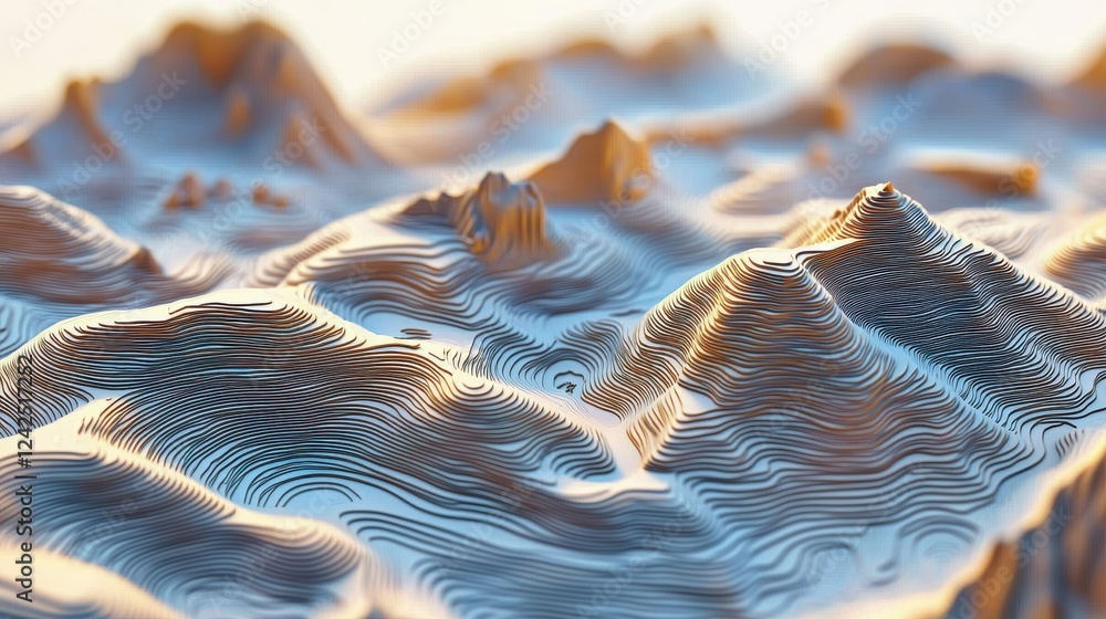 Poster advanced 3d rendering techniques in topographic mapping