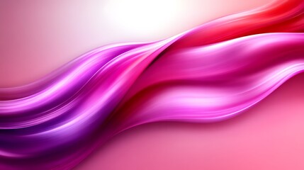 Abstract Pink and Purple Wave Design