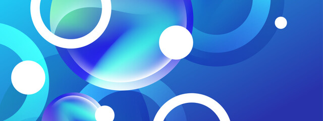 Blue gradient geometric background abstract design suitable for presentations, website designs, and modern digital art projects