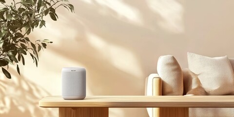 Stylish and Compact Bluetooth Speaker Display