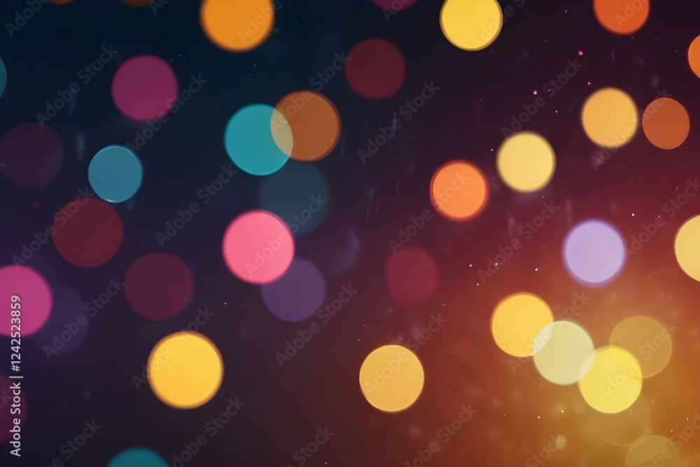 Wall mural bokeh product background generative ai