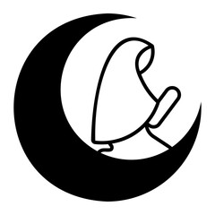 shalat Line Icon