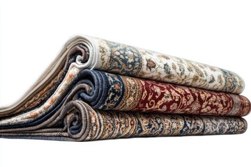 Stunning Stacked Rugs in Various Colors and Patterns - Exquisite Home Decor