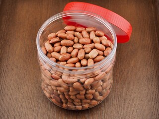 유기농 견과류 땅콩, 음식, 간식