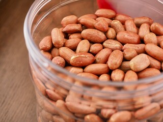 유기농 견과류 땅콩, 음식, 간식