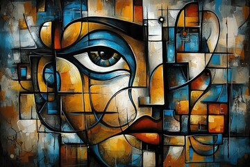 Experience Visually Inventive Creations in Abstract Pop Art.
