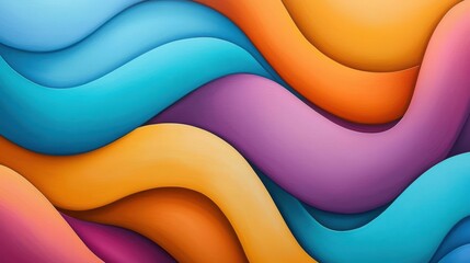 Vibrant Colorful Abstract Bold abstract patterns with vibrant colors and dynamic shapes, creating a striking and visually engaging composition.