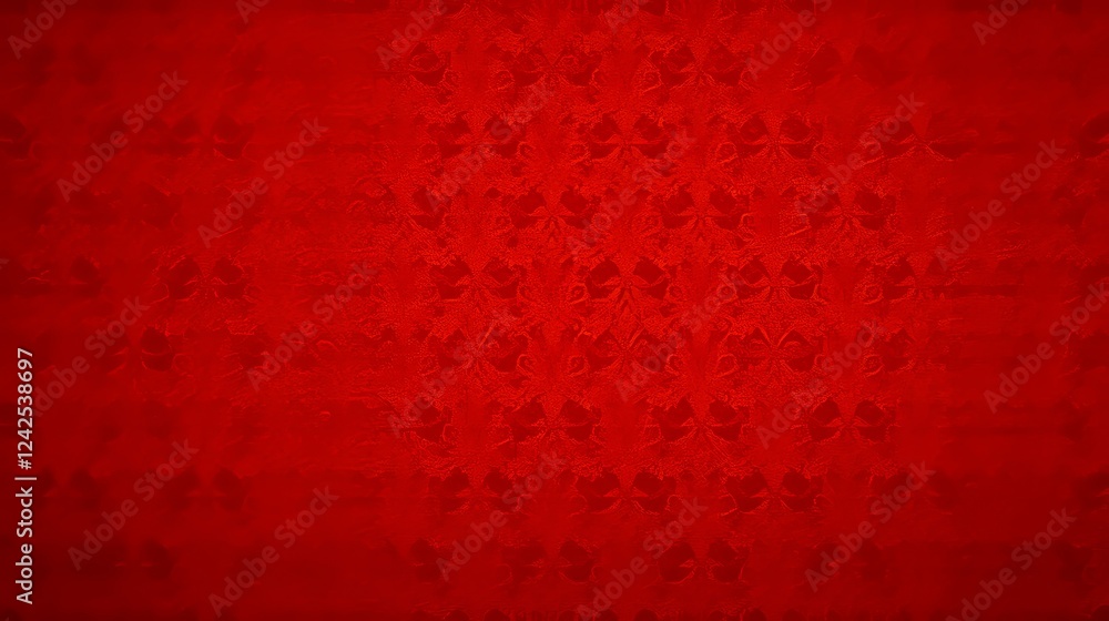 Poster rich red damask pattern background texture image