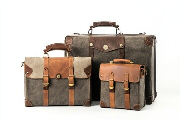 Vintage Travel Bags and Suitcases: A Timeless Collection of Durable and Stylish Leather and Canvas Luggage for Modern Travelers
