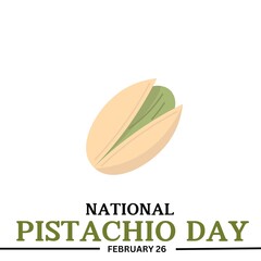 Fototapeta premium national pistachio day 