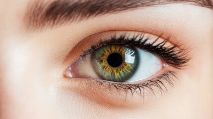 Obraz premium Close-up macro of elderly eyes