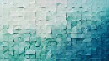 Fototapeta premium Light green and deep blue square format color background