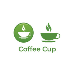 coffee cup with hot steam