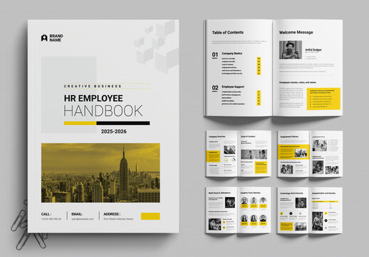 Hr Employee Handbok Template