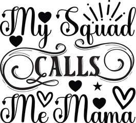 Mother's Day SVG design Funny Mom Svg Design Funny
 cut files