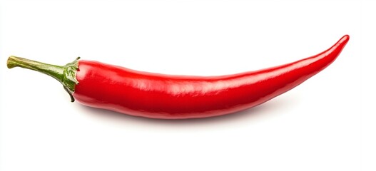 Spicy red chili pepper kitchen food photography minimalist background close-up culinary delights