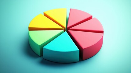 Obraz premium Visual representation tool suitable for infographics.