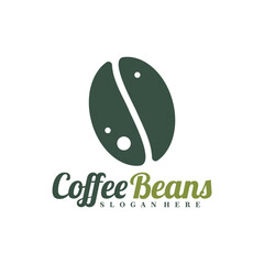 Coffee Beans logo design concept vector. Coffee Logo Design Template. Creative Symbol. Icon