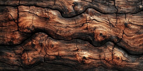 Untreated Natural Tree Bark Texture