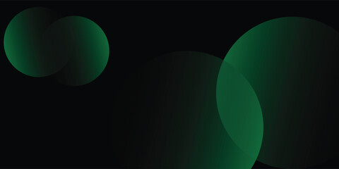 green abstract background. Dynamic shapes composition.