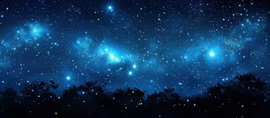 Obraz premium Experience the wonder of stargazing in the Milky Way.