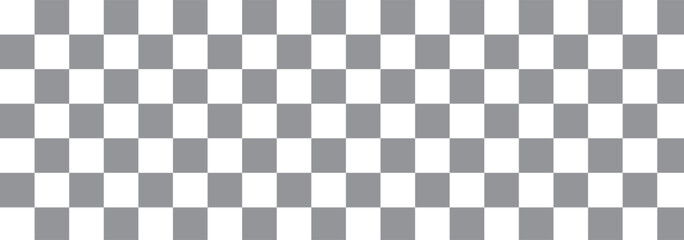 Fototapeta premium Black and white chess pattern. Checkerboard seamless vector illustration. Abstract checkered checkerboard for game. Grid geometric rectangle shape. Race flag. Retro mosaic floor 