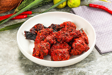 Indian cuisene - tandoori Chicken 65