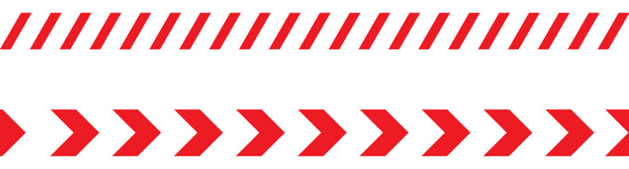 Red and black caution tape with diagonal stripes and arrow patterns, warning and safety barrier for danger zones, restricted areas, and construction sites. The tape is dangerous. caution tape. 
