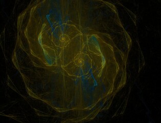 Imaginatory fractal abstract background Image