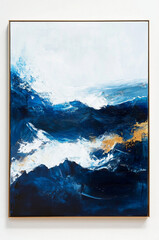 expressive oil painting, oil painting vignette, iceland landscape, abstract, deep rich bold colors, ivory white shades, vignette on white background