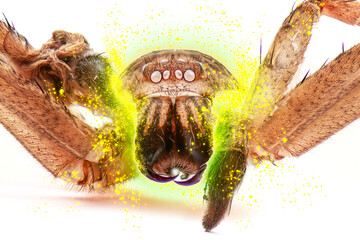 Australian Huntsman Spider Shell