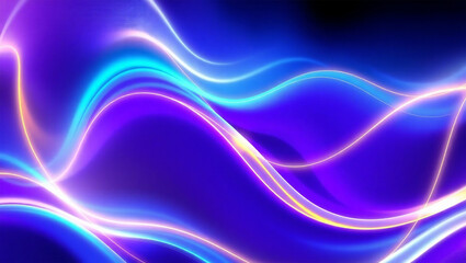Naklejka premium Abstract blue wave background