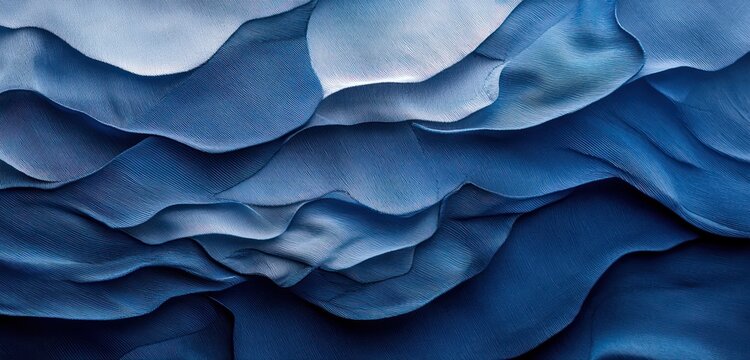 Soft grain overlays complement the high-quality blue gradient, enhancing its modern, professional quality.