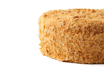 Delicious dessert with a crumbly crust enjoyed at a cafe during a sunny afternoon with friends