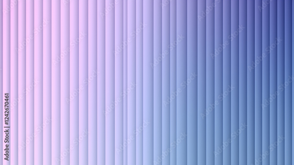 Poster a rendered vertical gradient of light purple and blue, designed for high-tech wallpaper or display b