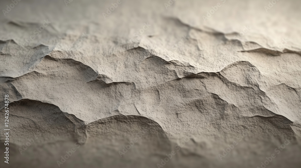Poster textured stone abstract: a close-up abstract image of a textured stone surface, showcasing the intri