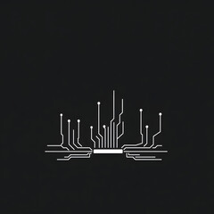 Circuit Board Illustration Concept