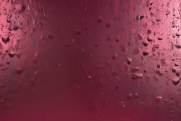 Leaves of palm tree isolated on a double pink blue background Generative AI