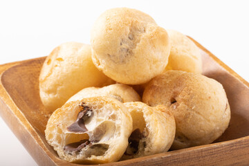 ミニ　チョコシュークリーム