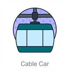 Fototapeta premium Cable Car