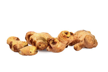 Fresh ginger isolated transparent background .png
