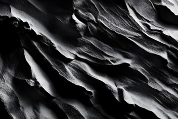 Fototapeta premium Dramatic Black Rock Texture Photography