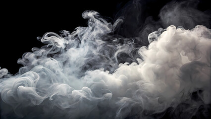 abstract dark background smoke or fog image of swirling 