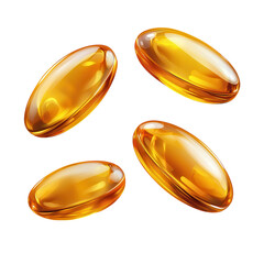 on transparent background.